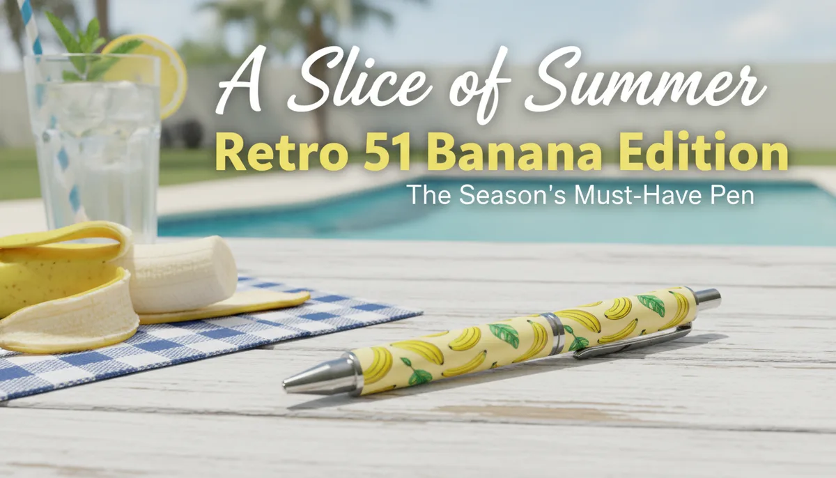 A Slice of Summer: Why the Retro 51 Banana Edition is the Season’s Must-Have Pen visual summary