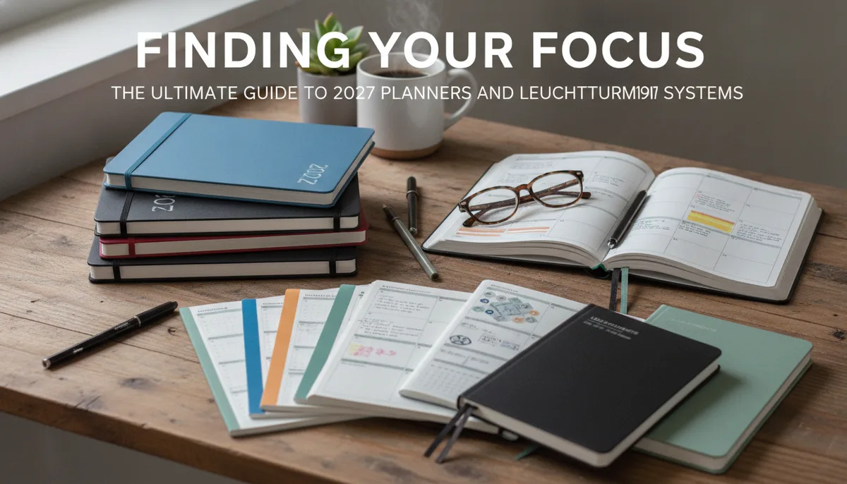 Finding Your Focus: The Ultimate Guide to 2027 Planners and Leuchtturm1917 Systems visual summary