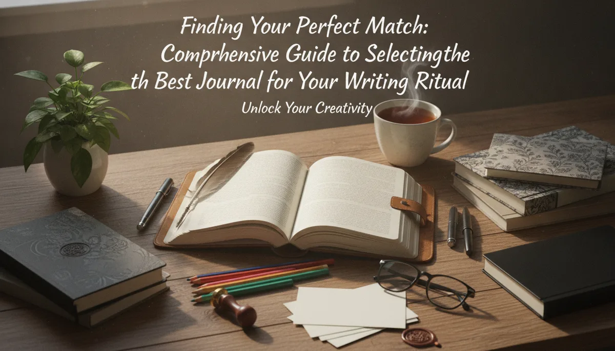 Finding Your Perfect Match: A Comprehensive Guide to Selecting the Best Journal for Your Writing Ritual visual summary