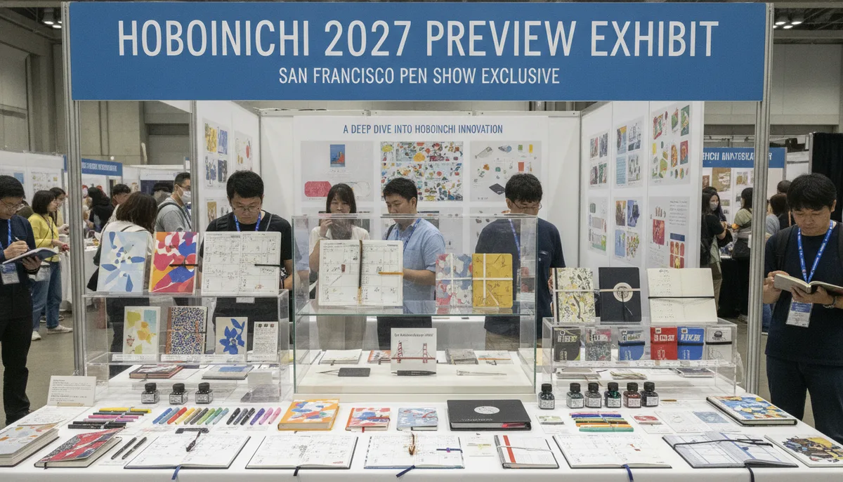 Hobonichi 2027 Preview Exhibit: A Deep Dive into the San Francisco Pen Show Event visual summary