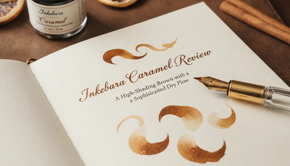Inkebara Caramel Review: A High-Shading Brown with a Sophisticated Dry Flow visual summary