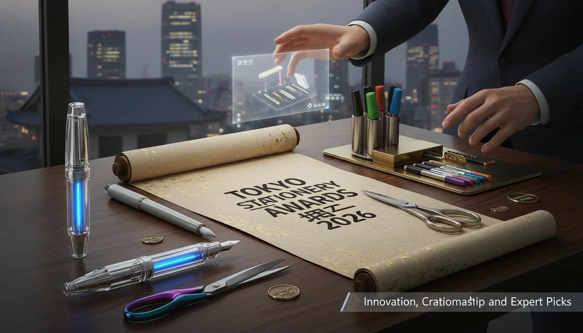 Inside the 2026 Tokyo Stationery Awards: Innovation, Craftsmanship, and Expert Picks visual summary