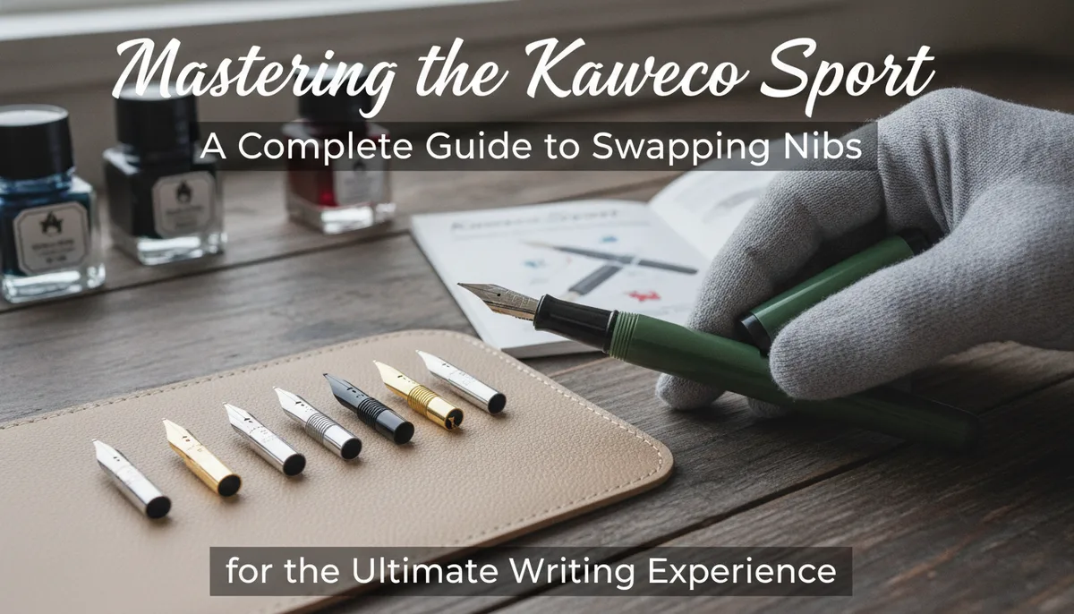 Mastering the Kaweco Sport: A Complete Guide to Swapping Nibs for the Ultimate Writing Experience visual summary