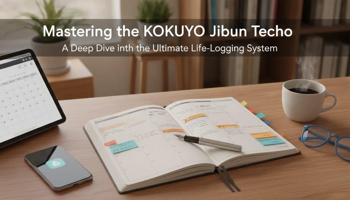 Mastering the KOKUYO Jibun Techo: A Deep Dive into the Ultimate Life-Logging System visual summary