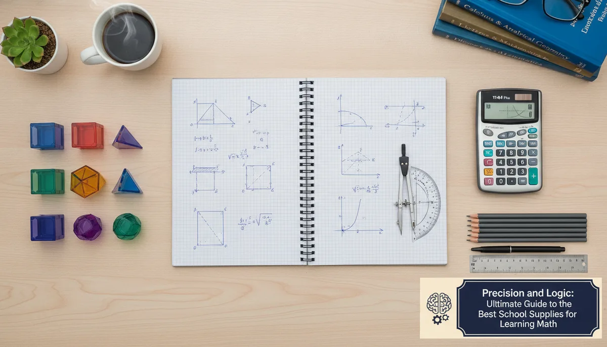 Precision and Logic: The Ultimate Guide to the Best School Supplies for Learning Math visual summary