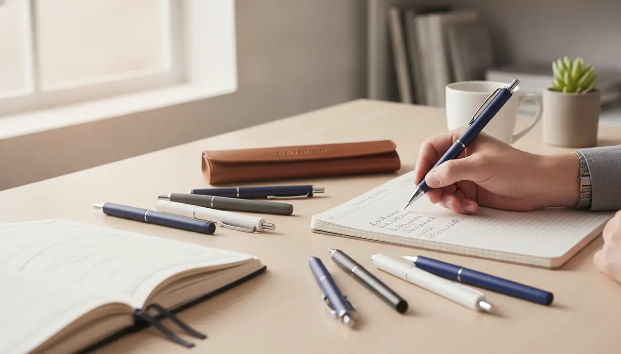 The Best Smooth Writing Gel Pens for Long Work Days: A Guide to Hand Comfort visual summary
