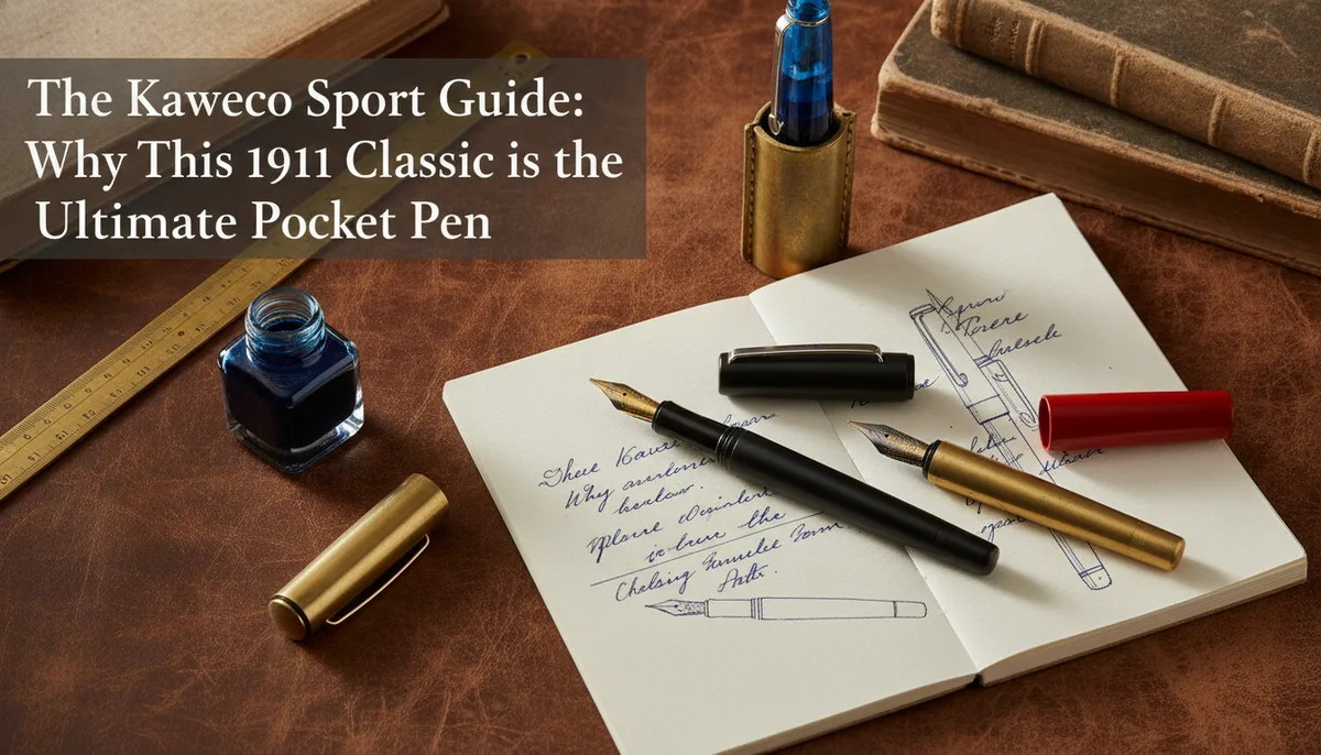 The Kaweco Sport Guide: Why This 1911 Classic is the Ultimate Pocket Pen visual summary
