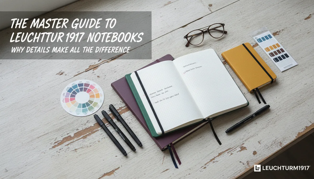 The Master Guide to Leuchtturm1917 Notebooks: Why Details Make All the Difference visual summary