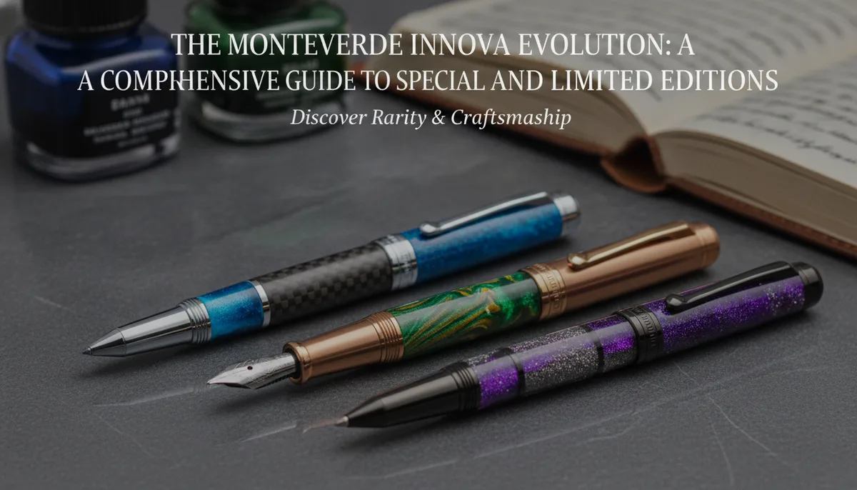 The Monteverde Innova Evolution: A Comprehensive Guide to Special and Limited Editions visual summary