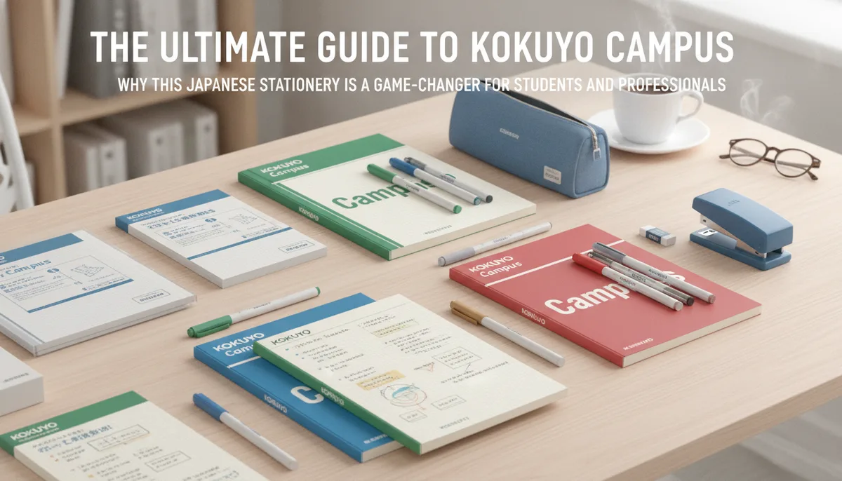 The Ultimate Guide to KOKUYO Campus: Why This Japanese Stationery is a Game-Changer for Students and Professionals visual summary