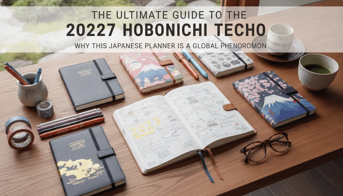The Ultimate Guide to the 2027 Hobonichi Techo: Why This Japanese Planner is a Global Phenomenon visual summary